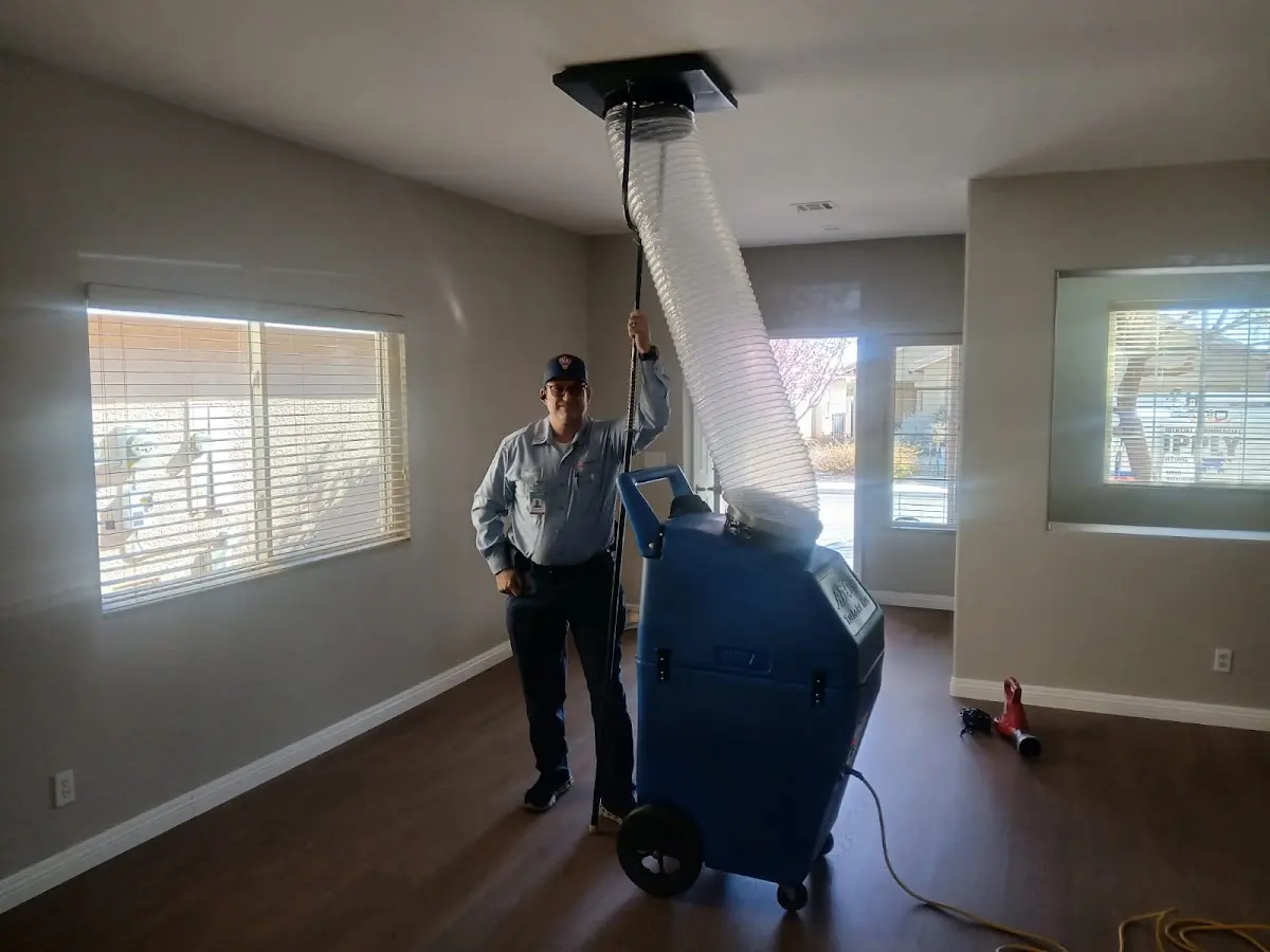 Professional Dryer Vent Cleaning work inside a St. Stephens home